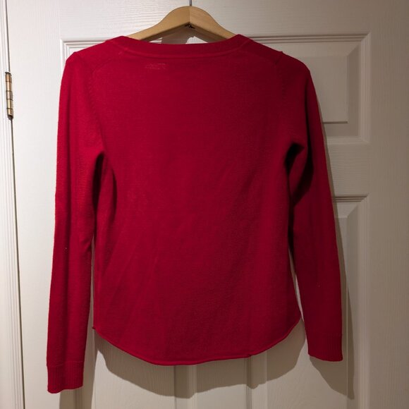 Ellen Tracy Merino Wool Long Sleeve Crew Neck Sweater - Picture 6 of 6
